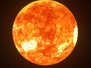 animated sun model 3D मॉडल