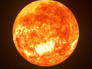 animated sun model 3D मॉडल