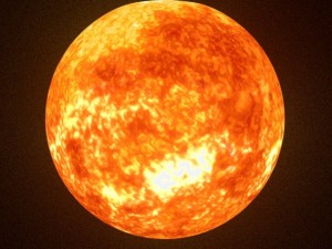 animated sun model 3D मॉडल