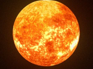 animated sun model 3D Model