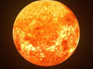 animated sun model 3D मॉडल