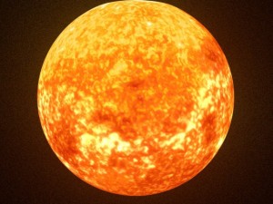 animated sun model 3D मॉडल