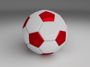 classic high quality football 3D मॉडल