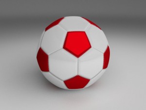 classic high quality football 3D मॉडल