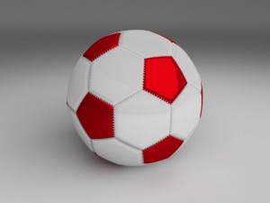 classic high quality football 3D मॉडल