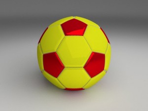 classic football 3D Model