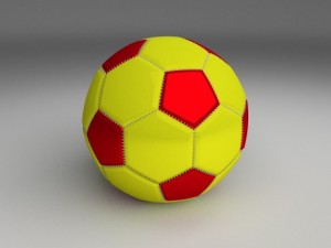 classic football 3D Модель