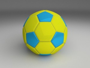 football Model 3D