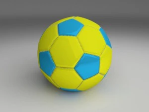 フットボール 3Dモデル