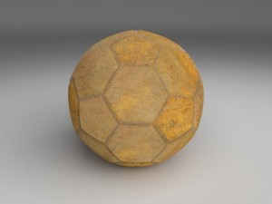 used football Model 3D
