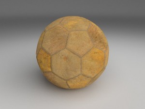 used football Modelo 3D