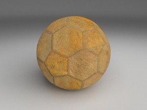 used football Modelo 3D