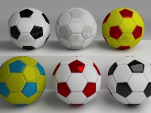 football pack 3D 모델