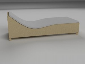 wicker lounge 3D Модель