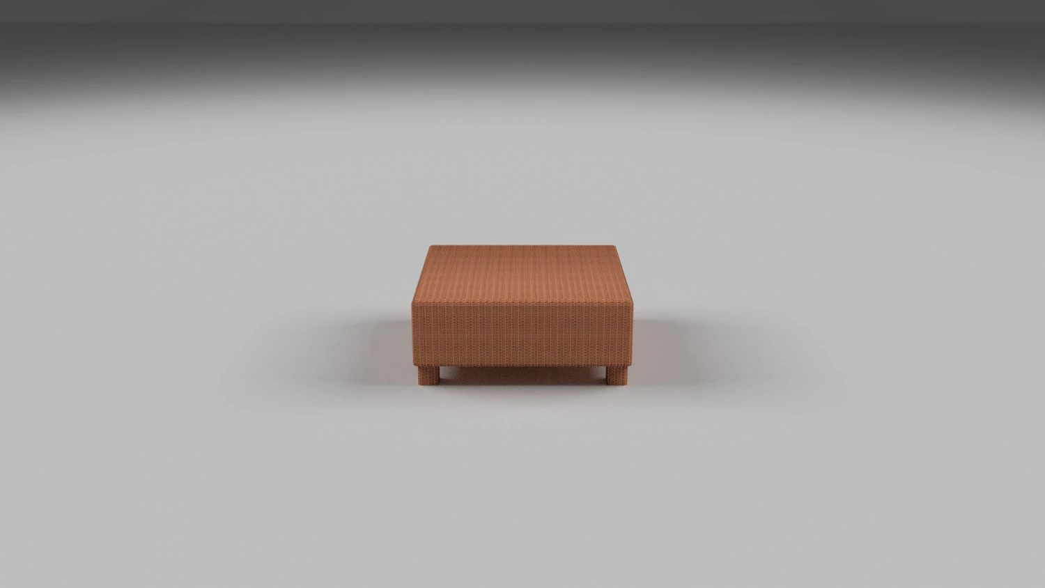 wicker table 3D Model .c4d .max .obj .3ds .fbx .stl .blend 