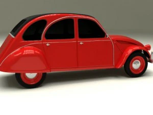 citroen 2cv 3D Model