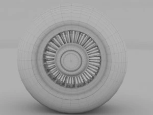 cadillac wheel 3D Model