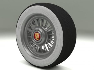 cadillac wheel 3D Model