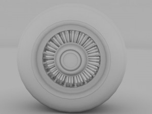 cadillac wheel 3D Model