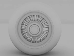cadillac wheel 3D Model