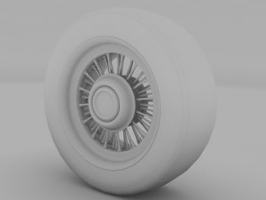 cadillac wheel 3D Model