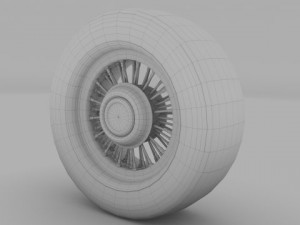 cadillac wheel 3D Model