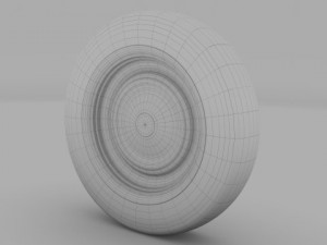 generic wheel 3Dモデル