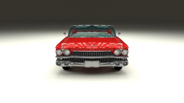 1959 cadillac eldorado biarritz 3D Модель .c4d .max .obj .3ds .fbx .stl .blend 