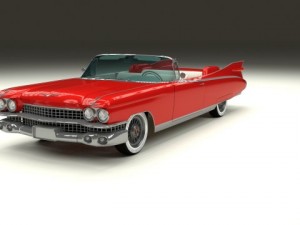 1959 cadillac eldorado biarritz 3D Модель
