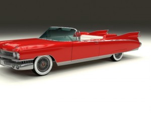 1959 cadillac eldorado biarritz 3D Модель