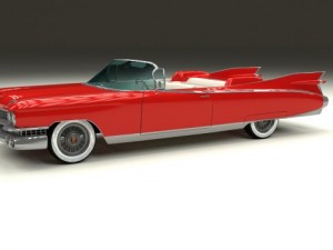 1959 cadillac eldorado biarritz 3D Модель