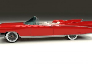 1959 cadillac eldorado biarritz 3D Модель