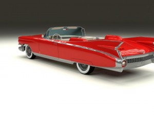 1959 cadillac eldorado biarritz 3D Модель