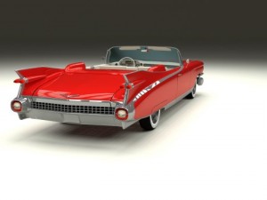 1959 cadillac eldorado biarritz 3D Модель