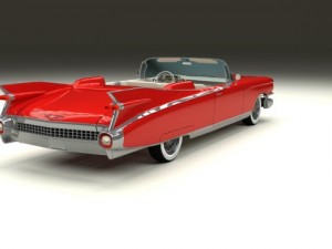 1959 cadillac eldorado biarritz 3D Модель