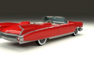 1959 cadillac eldorado biarritz 3D Модель