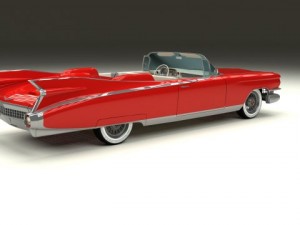 1959 cadillac eldorado biarritz 3D Модель