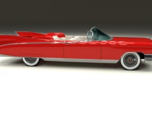 1959 cadillac eldorado biarritz 3D Модель