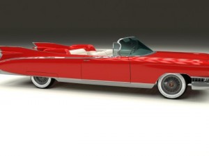 1959 cadillac eldorado biarritz 3D Модель