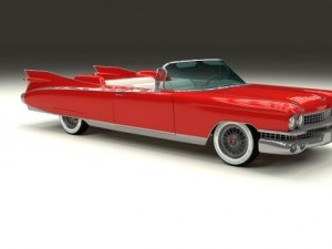 1959 cadillac eldorado biarritz 3D Модель