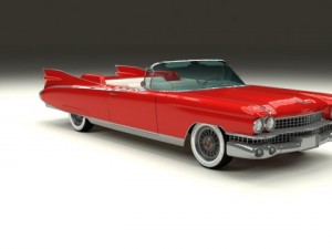 1959 cadillac eldorado biarritz 3D Модель