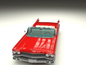 1959 cadillac eldorado biarritz 3D Модель