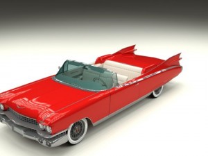 1959 cadillac eldorado biarritz 3D Модель