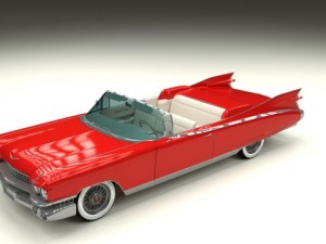 1959 cadillac eldorado biarritz 3D Модель