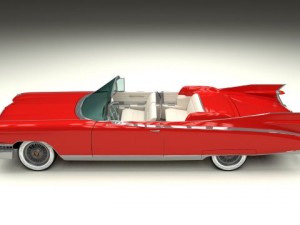 1959 cadillac eldorado biarritz 3D Модель
