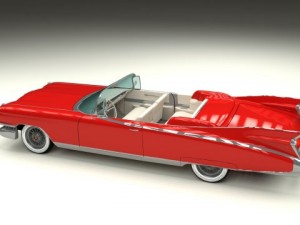 1959 cadillac eldorado biarritz 3D Модель