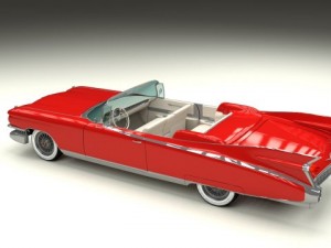 1959 cadillac eldorado biarritz 3D Модель