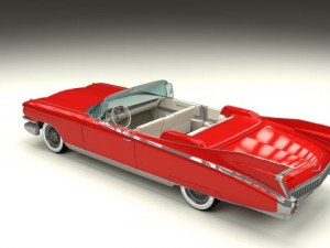 1959 cadillac eldorado biarritz 3D Модель