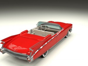 1959 cadillac eldorado biarritz 3D Модель