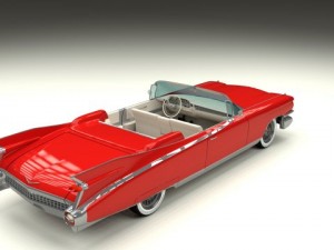 1959 cadillac eldorado biarritz 3D Модель